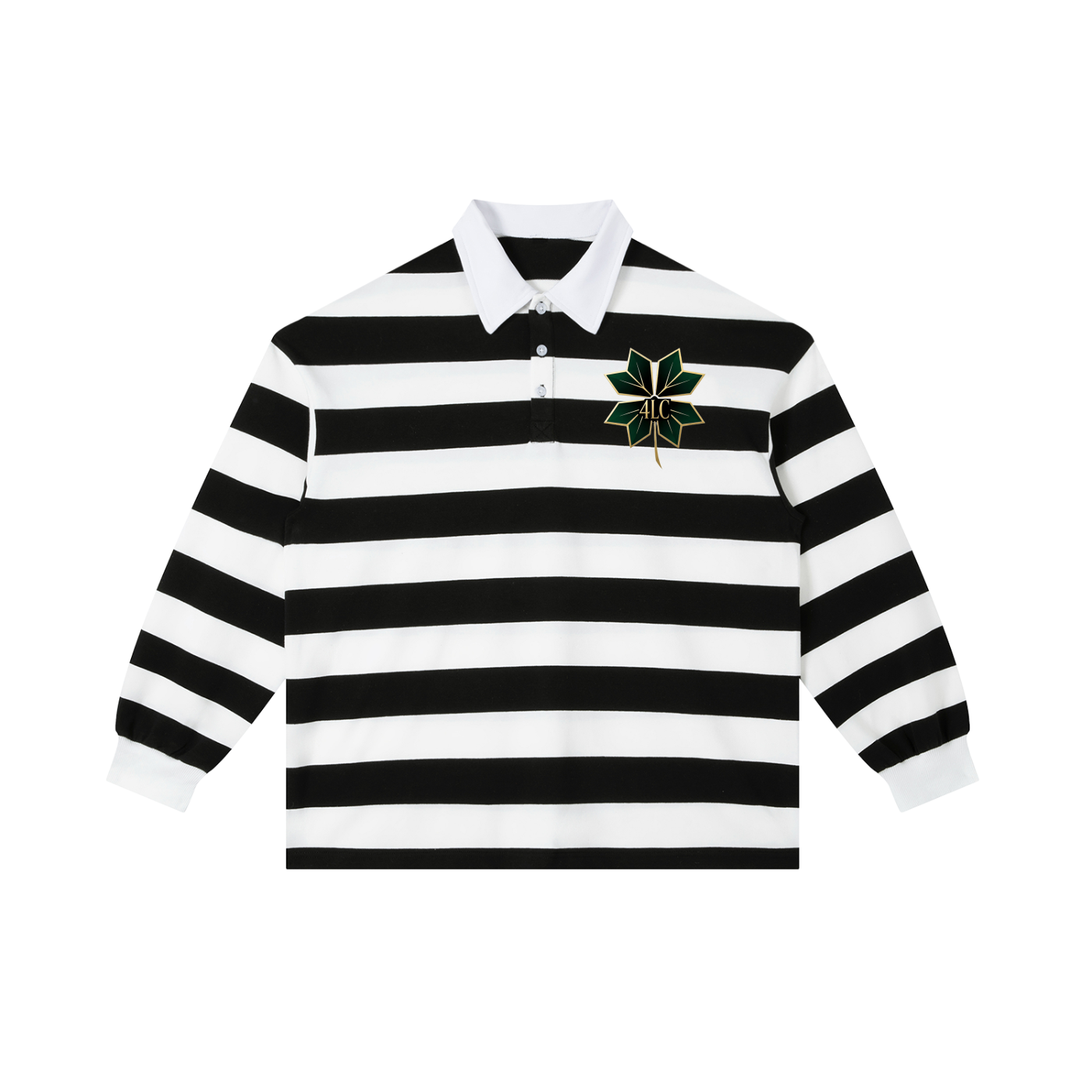 4LC Stripe Polo Shirt