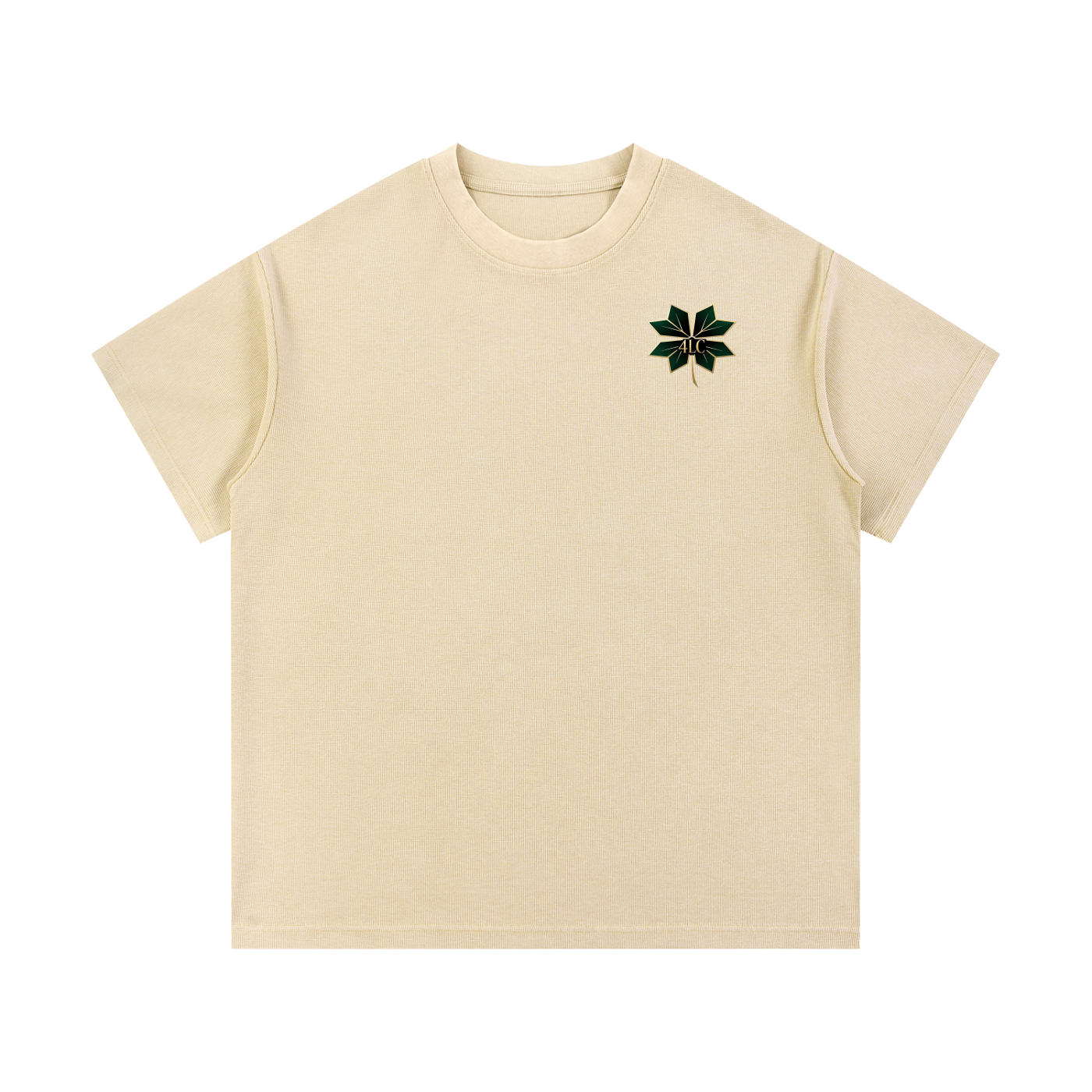 4lC Mineral Wash Waffle Knit T-Shirt