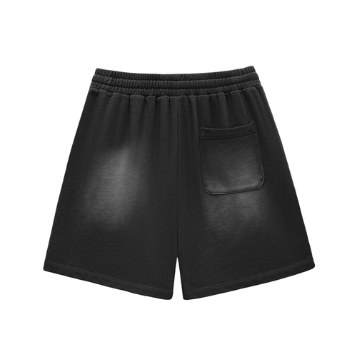 4LC Raw Edge Cotton Shorts
