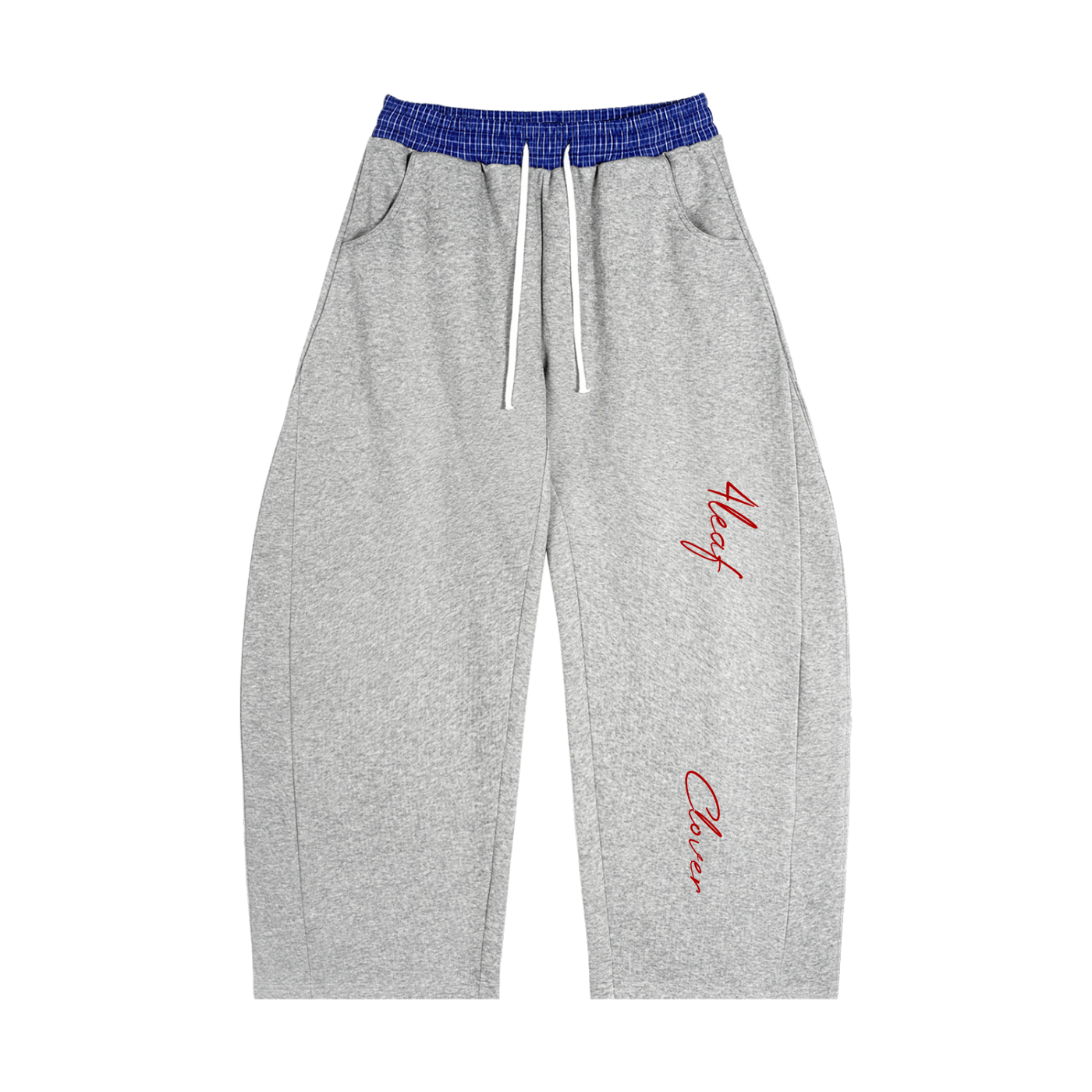 4leafclover Waistband Barrel Sweatpants