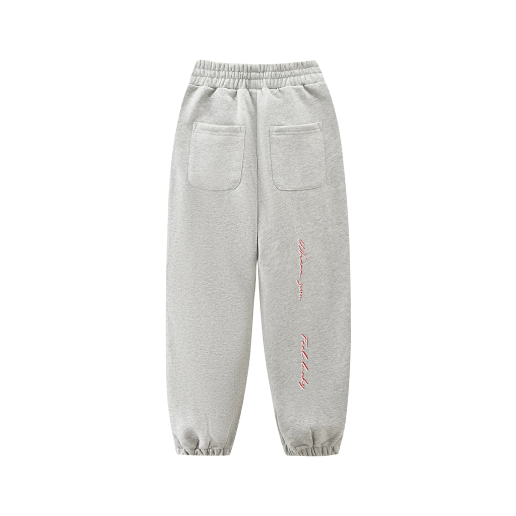Where you feel lucky kids Fleece Jogged Sweatpants
