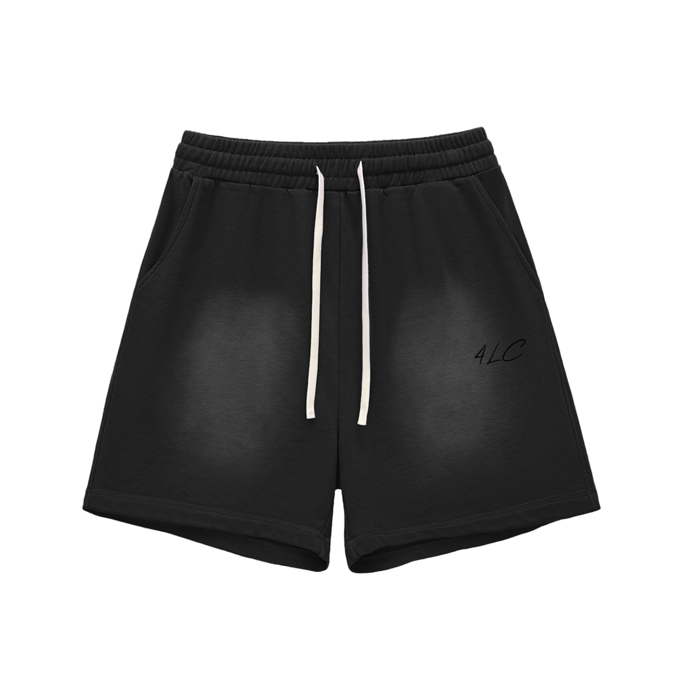 4LC Raw Edge Cotton Shorts