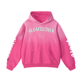Pink 4leafclover Sunfade Oversized Hoodie