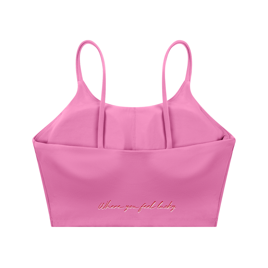 Where you feel lucky Yoga Sports Bra