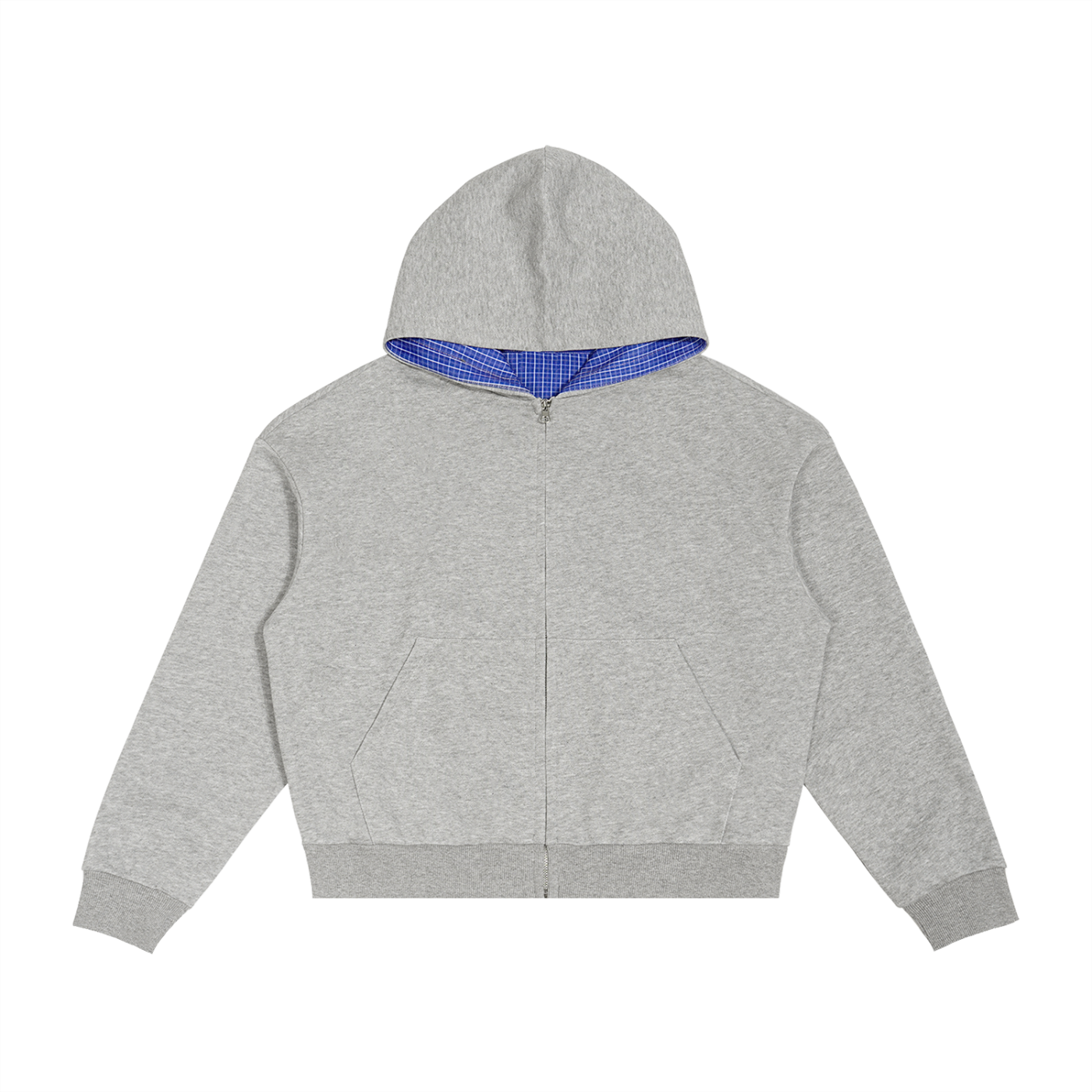 4leafclover Boxy Zip Hoodie