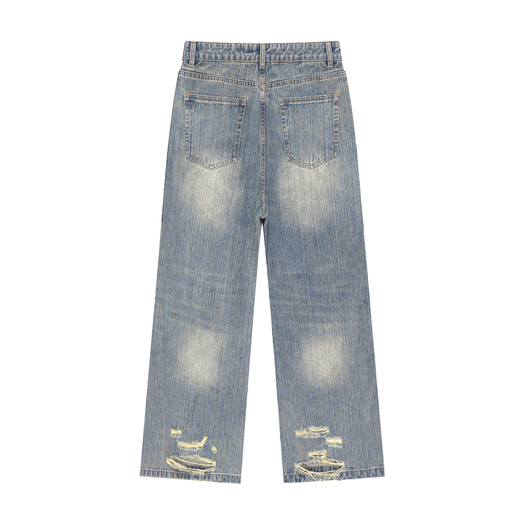 4leafclover Distressed Denim Jeans