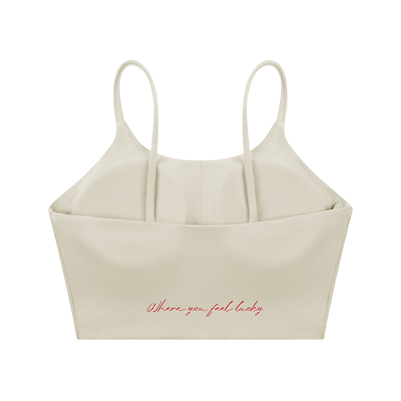 Where you feel lucky Yoga Sports Bra