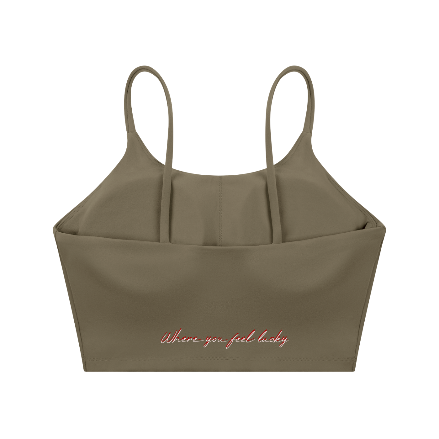 Where you feel lucky Yoga Sports Bra