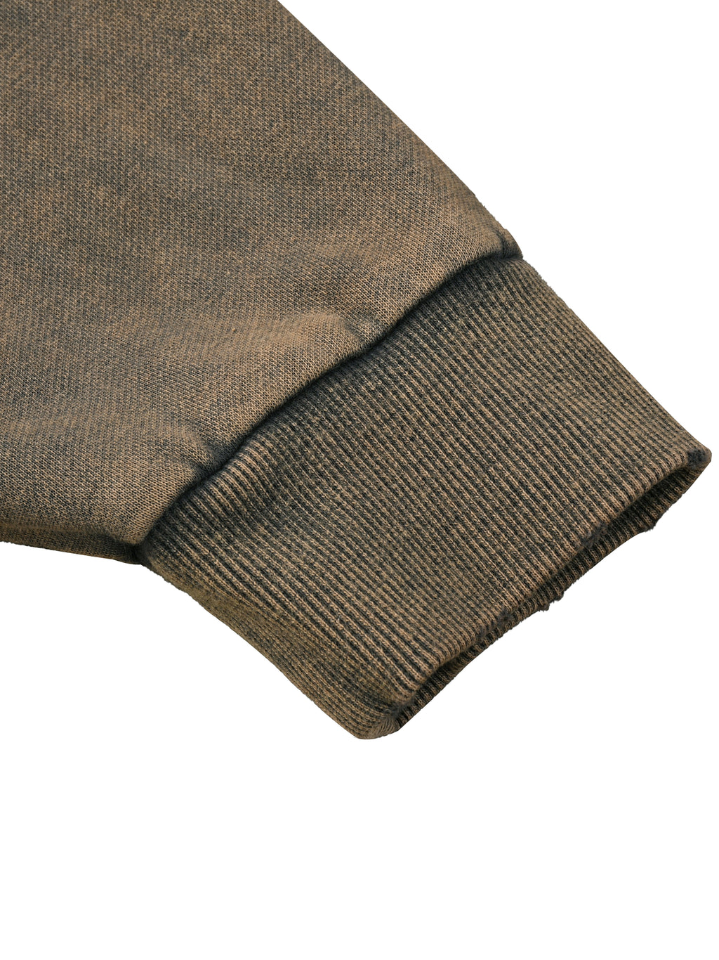 4leafclover Vintage Washed Frayed-Hem Hoodie