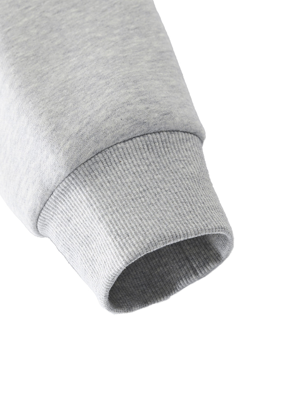 4leafclover Fleece Neck Crew Sweatshirt