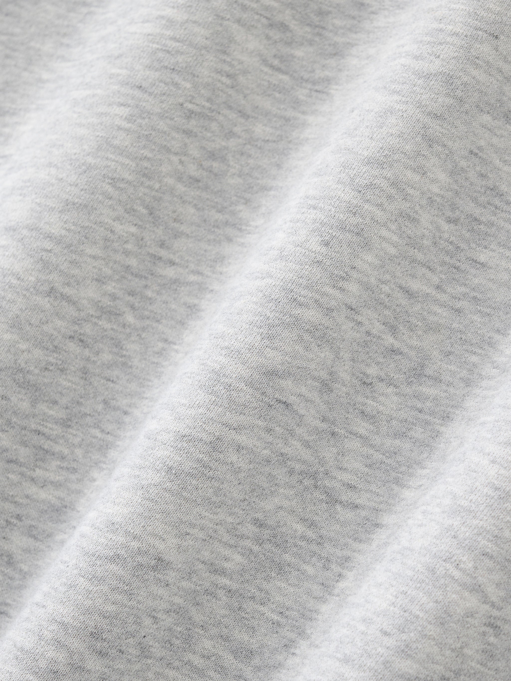 4leafclover Fleece Neck Crew Sweatshirt