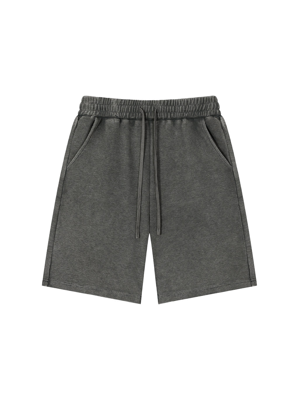 4lC Mineral Wash Waffle Knit Shorts