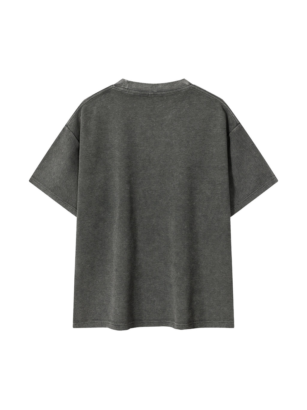 4lC Mineral Wash Waffle Knit T-Shirt