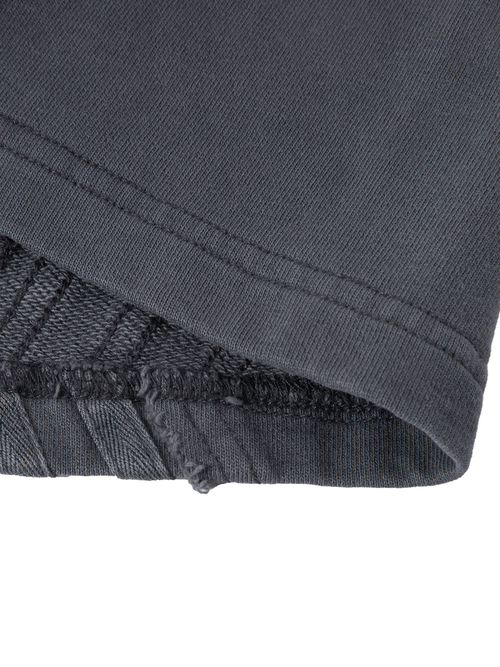 4leafclover Wash Raw Edge Shorts